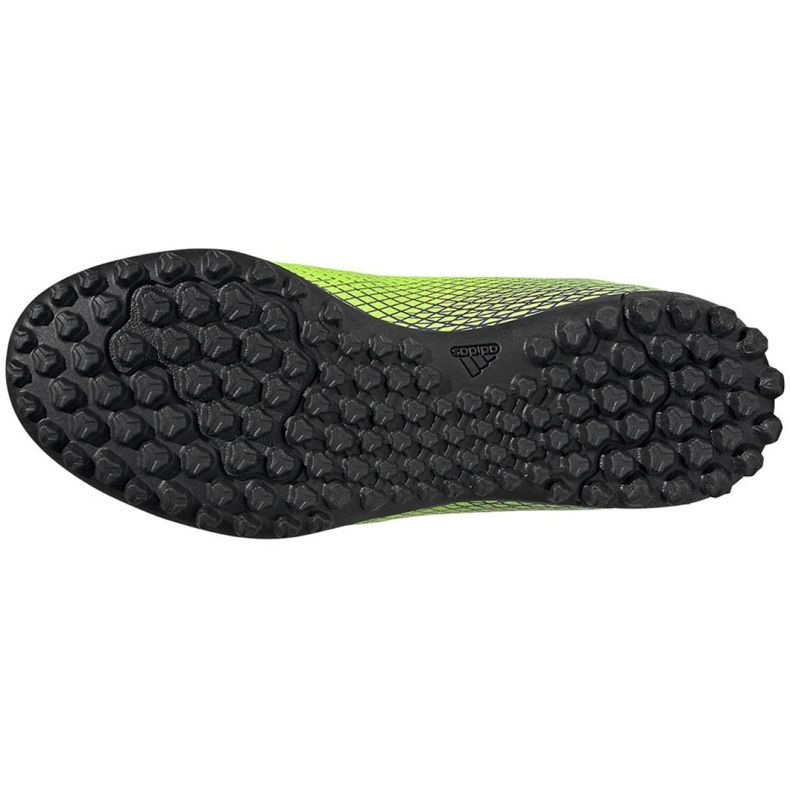 Adidas X Ghosted.4 Tf Jr EG8229 jalkapallokengät vihreä vihreä 2