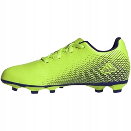 Adidas X Ghosted.4 FxG Jr EG8220 jalkapallokengät vihreä vihreä 2