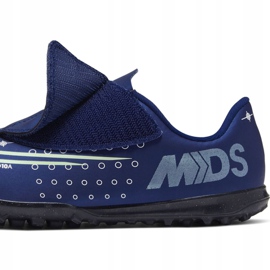 Nike Mercurial Vapor 13 Club Mds Tf Ps (V) Jr CJ1180-401 jalkapallokengät laivastonsininen 1