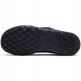 Nike Mercurial Vapor 13 Club Mds Tf Ps (V) Jr CJ1180-401 jalkapallokengät laivastonsininen 2