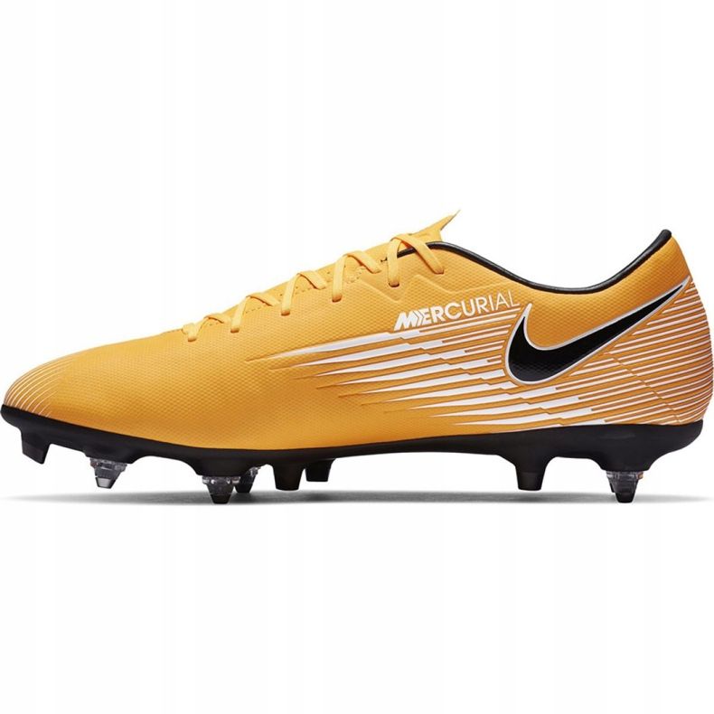 Nike Mercurial Vapor 13 Academy SG-Pro Ac M BQ9142 801 jalkapallokengät monivärinen keltainen 2