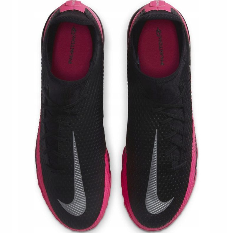 Nike Phantom Gt Academy Df Tf M CW6666006 jalkapallokengät pinkki, musta musta 1