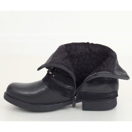 Mustat naisten saappaat BZ66016-KB Musta 2