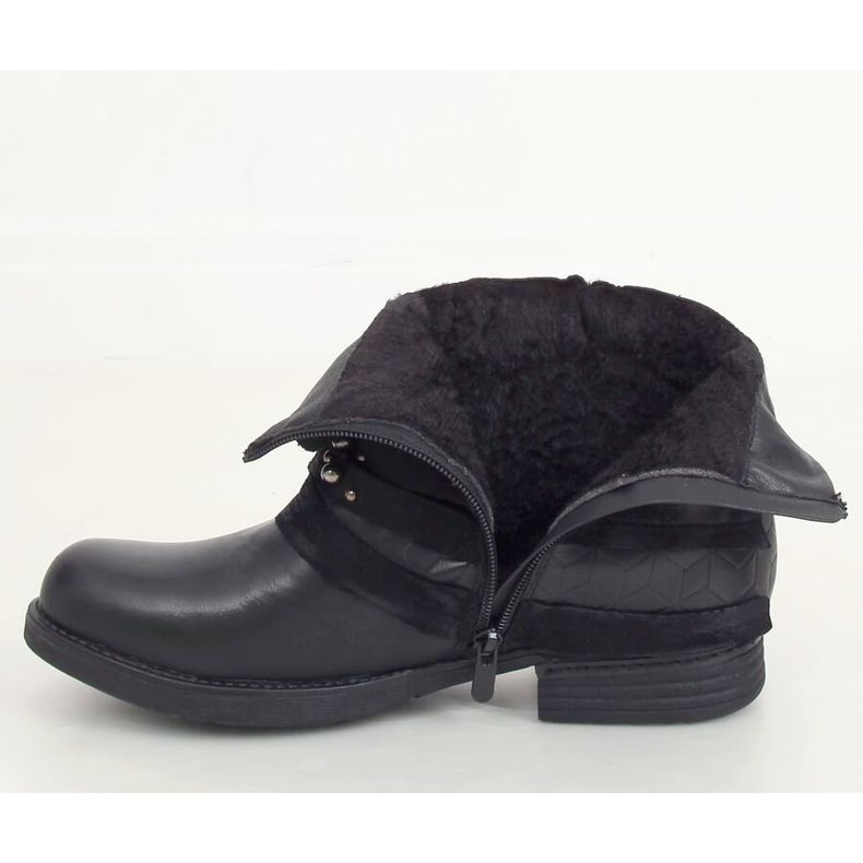 Mustat naisten saappaat BZ66016-KB Musta 2