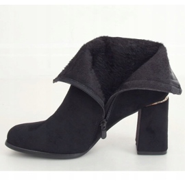 Mustat korkokengät 6053 Musta 1