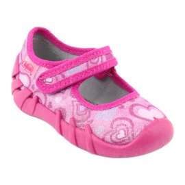 Befado lasten kengät 109P162 vaaleanpunainen hopea 1