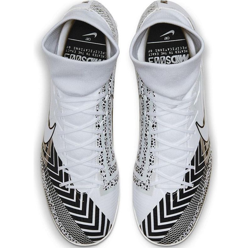 Nike Mercurial Superfly 7 Academy Mds Tf BQ5435 110 jalkapallokengät valkoinen 1