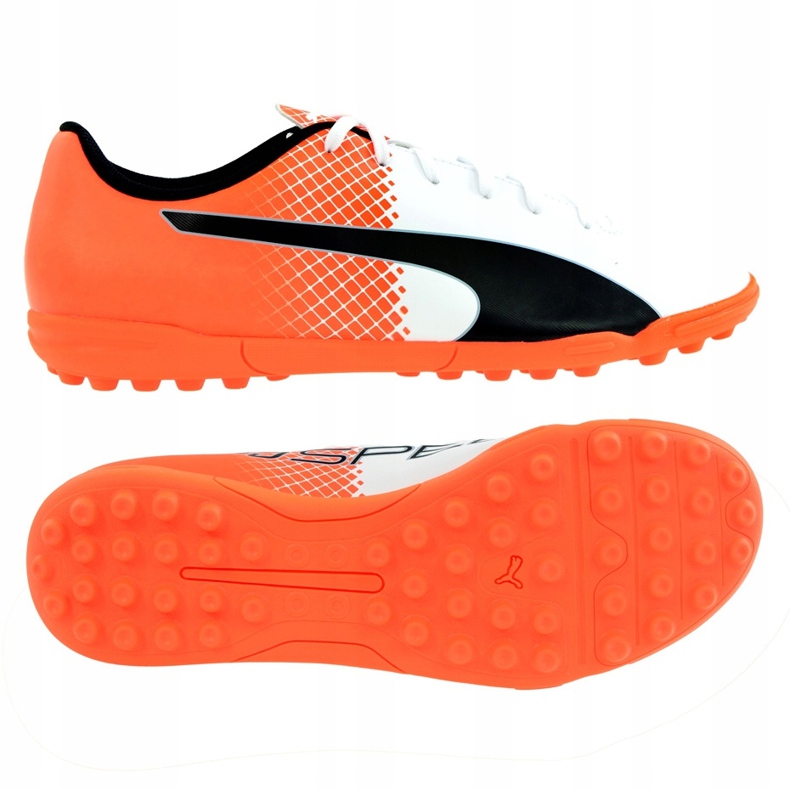 Jalkapallokengät Puma Evo Speed ​​5.5 Tt 103591 05 oranssi 1