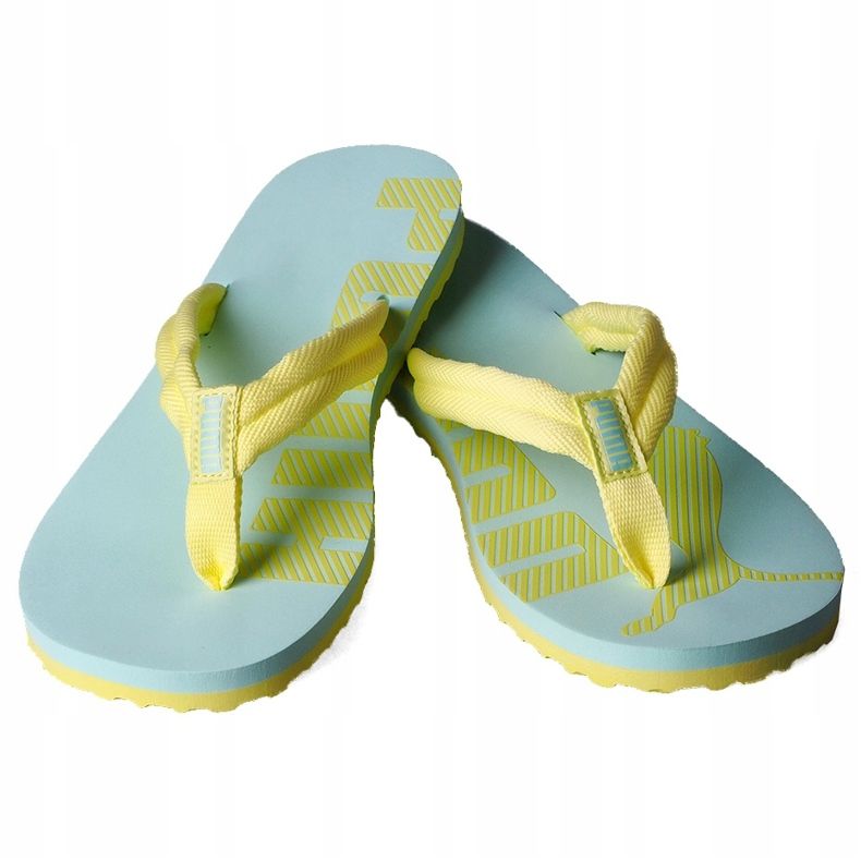 Naisten tossut Puma Epic Flip V2 lime-minttu 360248 39 monivärinen 1