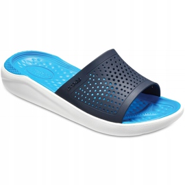 Crocs Literide Slide tummansininen-valkoinen 205183462 laivastonsininen 2