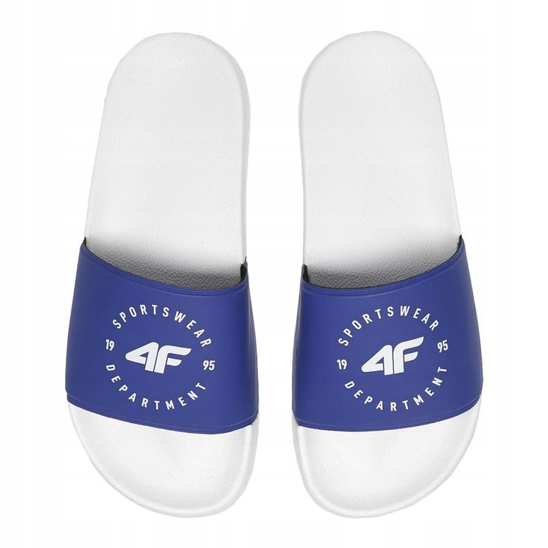 Naisten tossut 4F koboltti H4L20 KLD002 36S laivastonsininen monivärinen 1