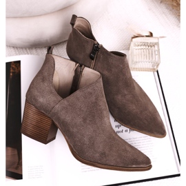 Nicole Naisten saappaat, joissa on mokkanahkainen ruskea Lawrence 2