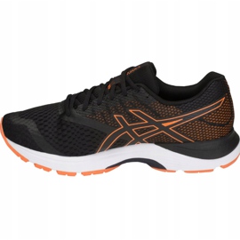 Asics Gel-Pulse 10 M 1011A007-001 kengät musta oranssi 1