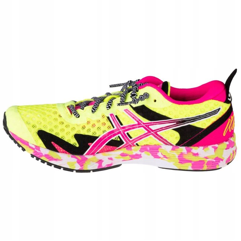 Asics Gel-Noosa Tri 12 W 1012A578-751 musta vaaleanpunainen keltainen 1