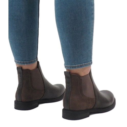 Harmaat eristetyt saappaat 6591 1