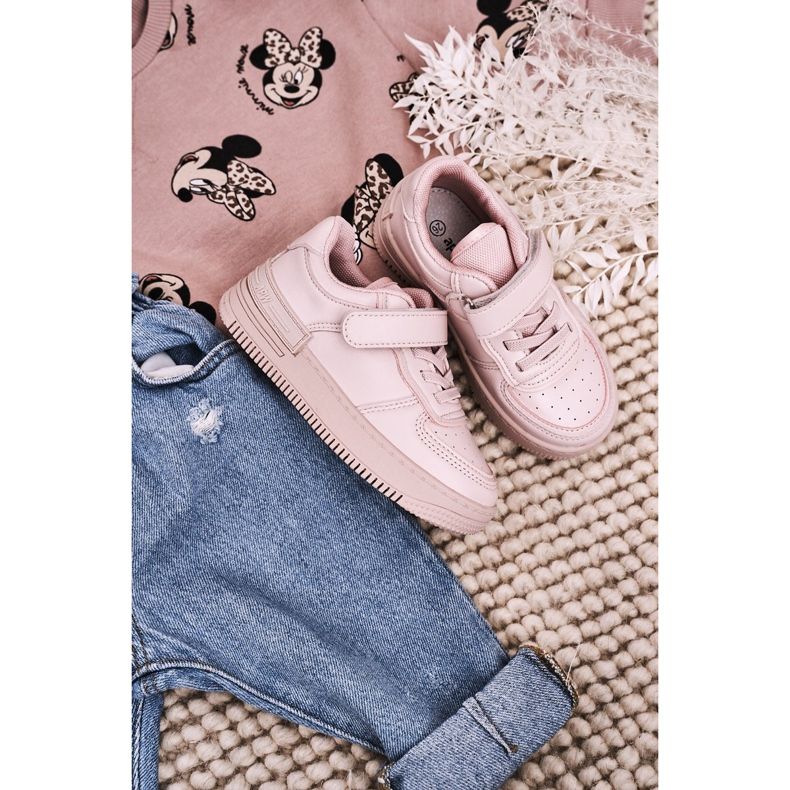 Apawwa Lasten urheilukengät, joissa tarranauha Pinkki ilmava vaaleanpunainen 1