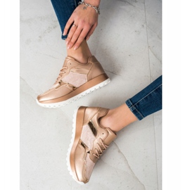 Bestelle Tyylikkäät lenkkarit beige 1