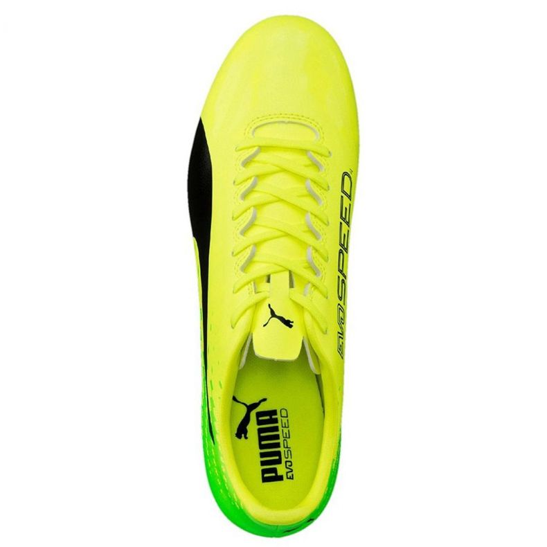 Jalkapallokengät Puma Evo Speed ​​17.4 Fg M 104017 01 vihreä 1