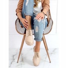 Korkeapohjaiset lenkkarit NC1120 Beige 2