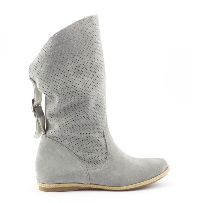 Olivier Avaruukengät Elena Vaaleanharmaa 1