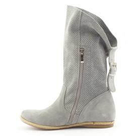 Olivier Avaruukengät Elena Vaaleanharmaa 2