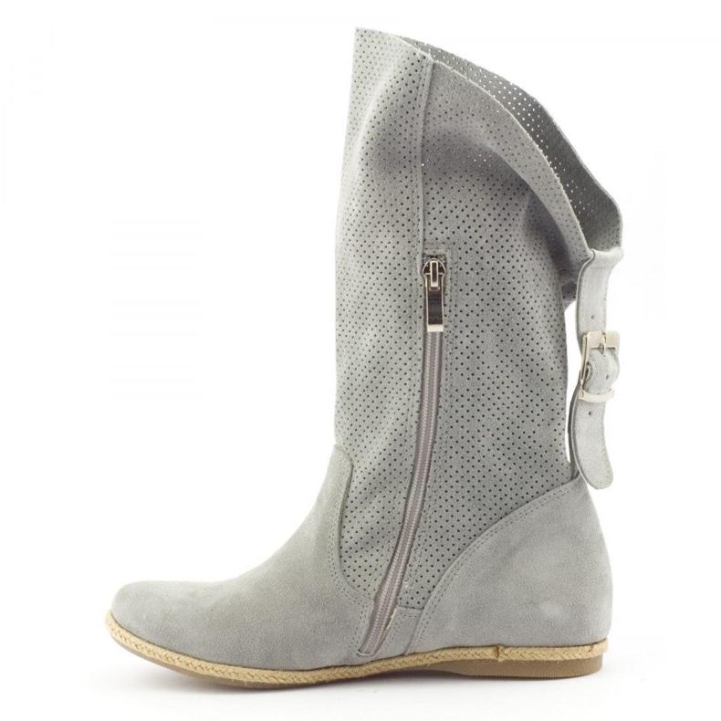 Olivier Avaruukengät Elena Vaaleanharmaa 2