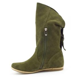 Olivier Elena Green avokkaat saappaat vihreä 2