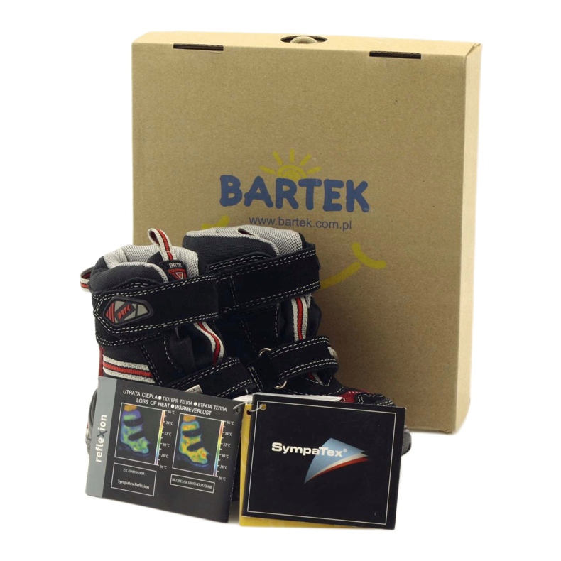 Kirjat membraanilla 11931 musta/punainen bartek 4