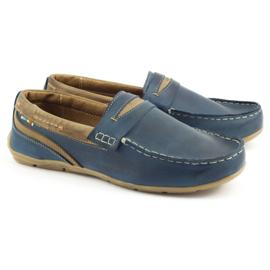Miesten kengät loafers 295 tummansininen 1