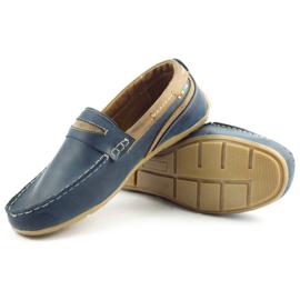 Miesten kengät loafers 295 tummansininen 2