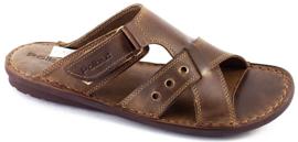 Polbut SA05 ruskeat miesten tossut 1