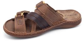 Polbut Miesten ruskeat tossut SA06 2