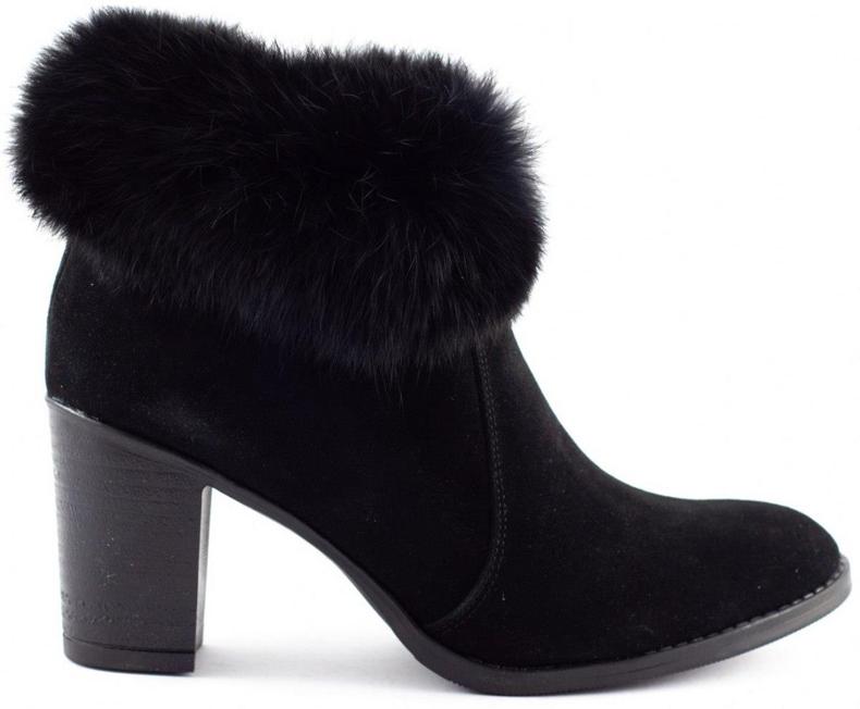 Olivier Musta eristetty Maia saappaat turkista 1