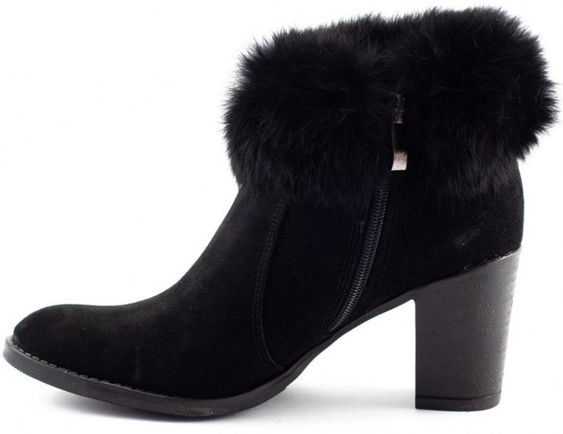 Olivier Musta eristetty Maia saappaat turkista 2