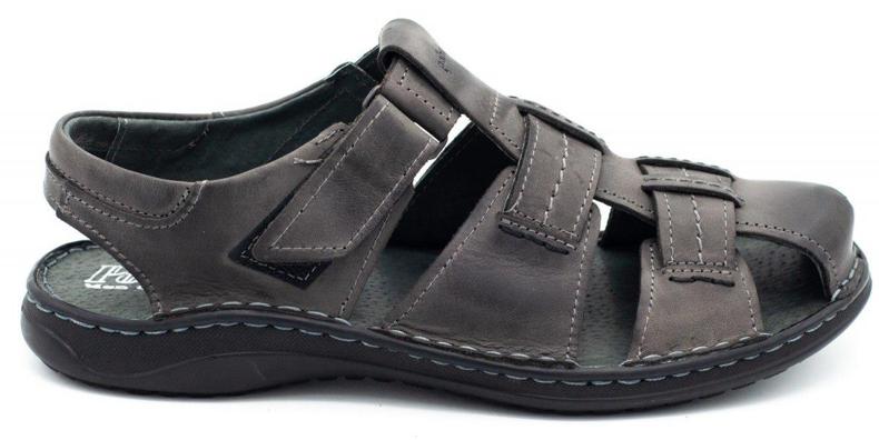 Polbut Harmaat SA07-sandaalit 1