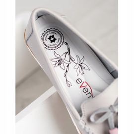 Evento Nahkaiset lenkkarit, joissa on hapsut beige 1