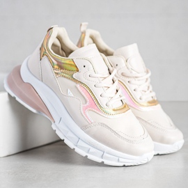 Sweet Shoes Tyylikkäät beige -lenkkarit 2