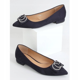 Ballerinat manteli tummansininen varpaat FM3107A D.BLUE 1