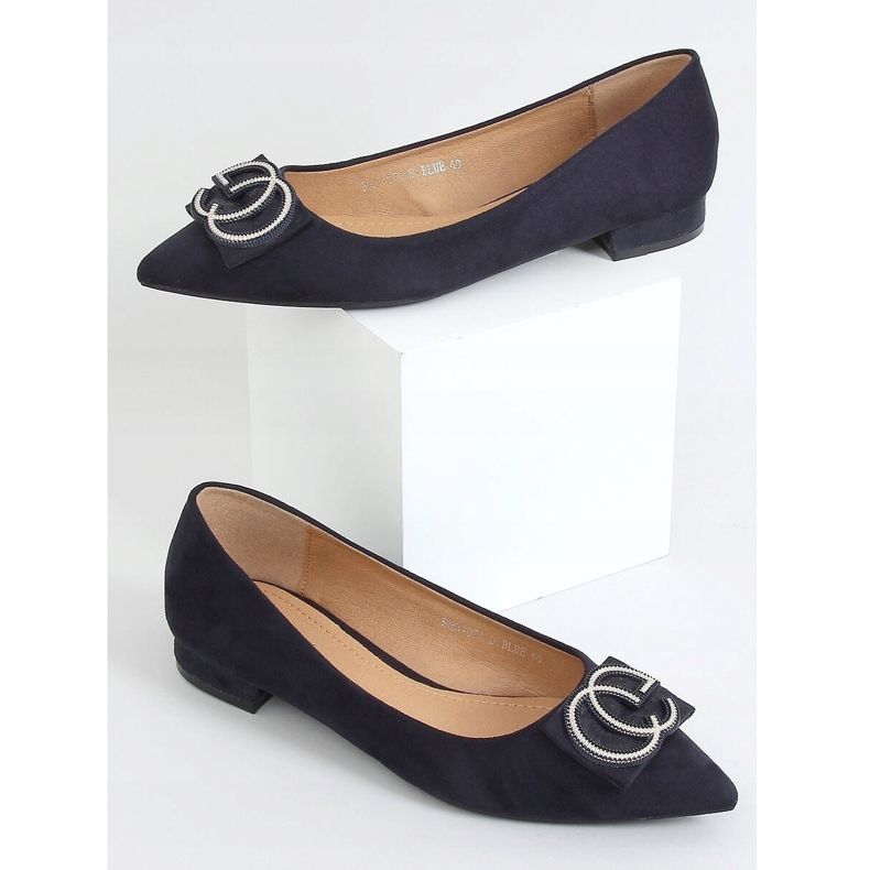 Ballerinat manteli tummansininen varpaat FM3107A D.BLUE 1