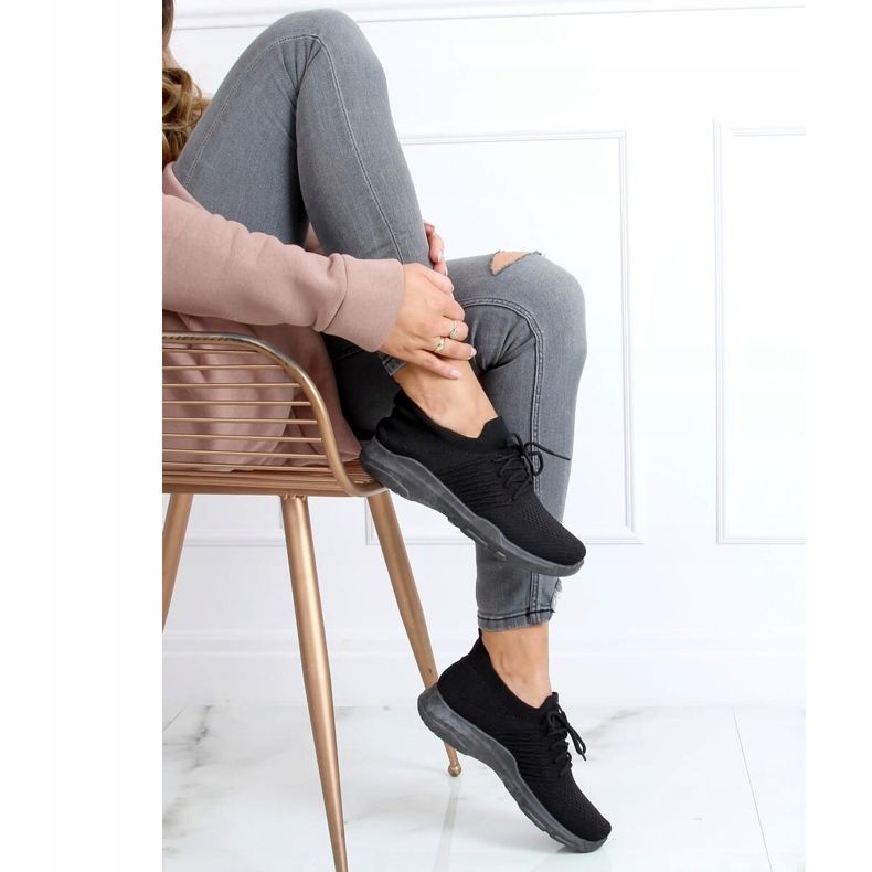 Mustat sukat urheilukengät C9239 Negro 1