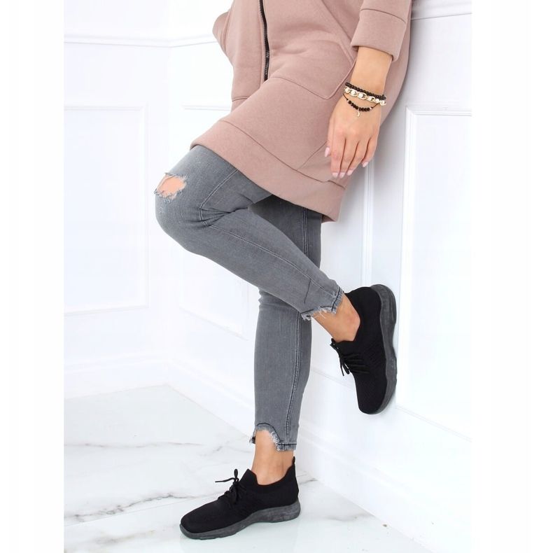 Mustat sukat urheilukengät C9239 Negro 2