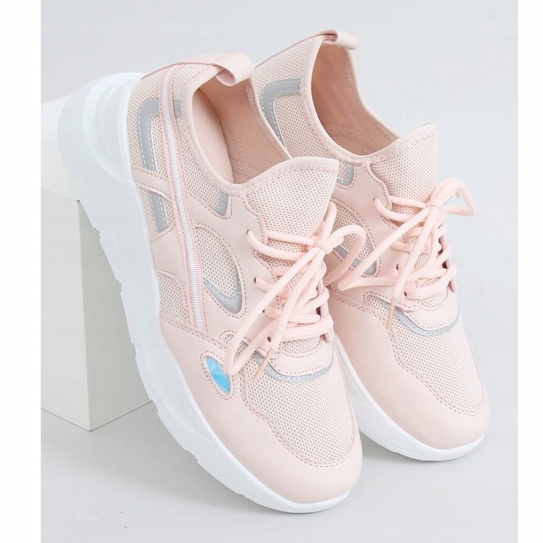 Vaaleanpunaiset urheilukengät B0-560 Vaaleanpunainen 1