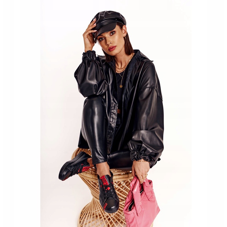 Naisten nahkakengät Big Star EE274303 Musta 2