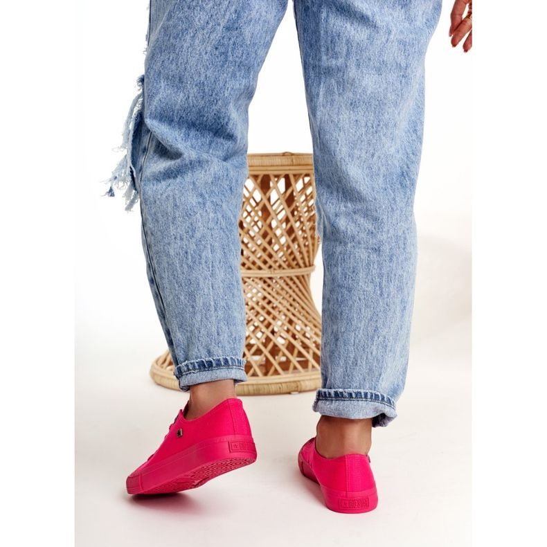 Naisten lenkkarit Big Star Fuchsia AA274013 vaaleanpunainen 1