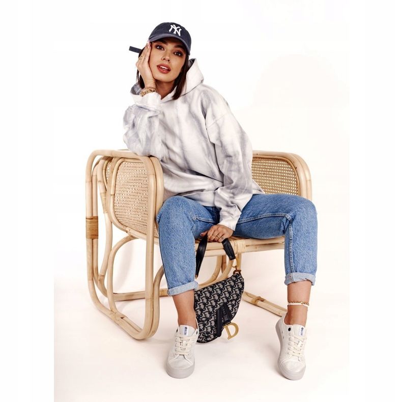 Naisten lenkkarit Big Star Grey DD274439 harmaa 2