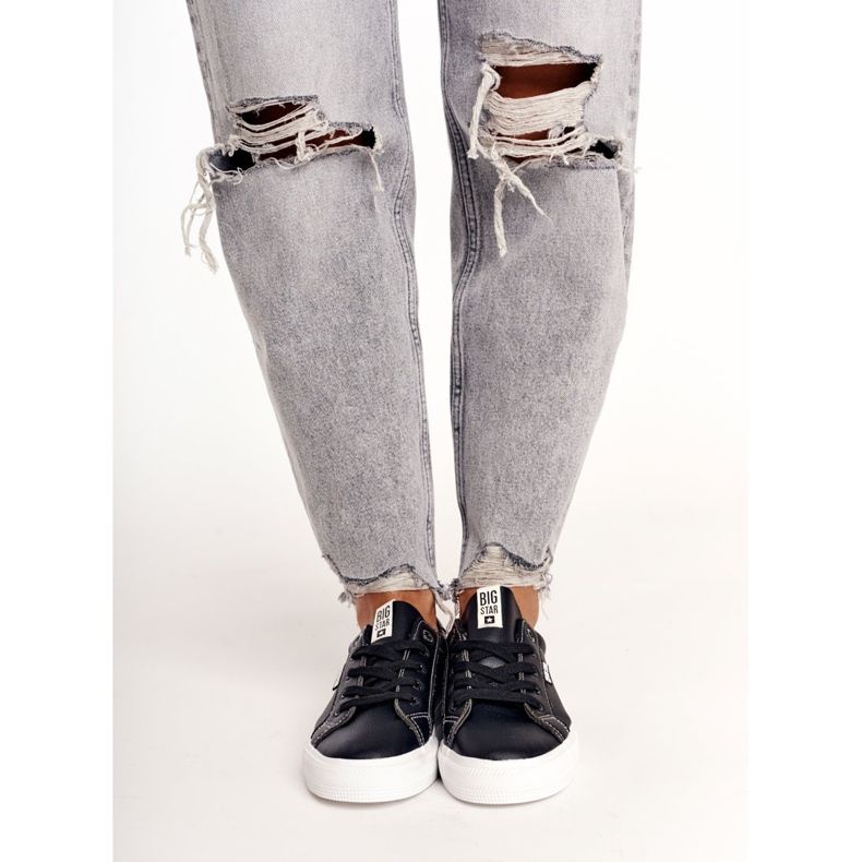 Naisten lenkkarit Big Star Black EE274315 musta 2