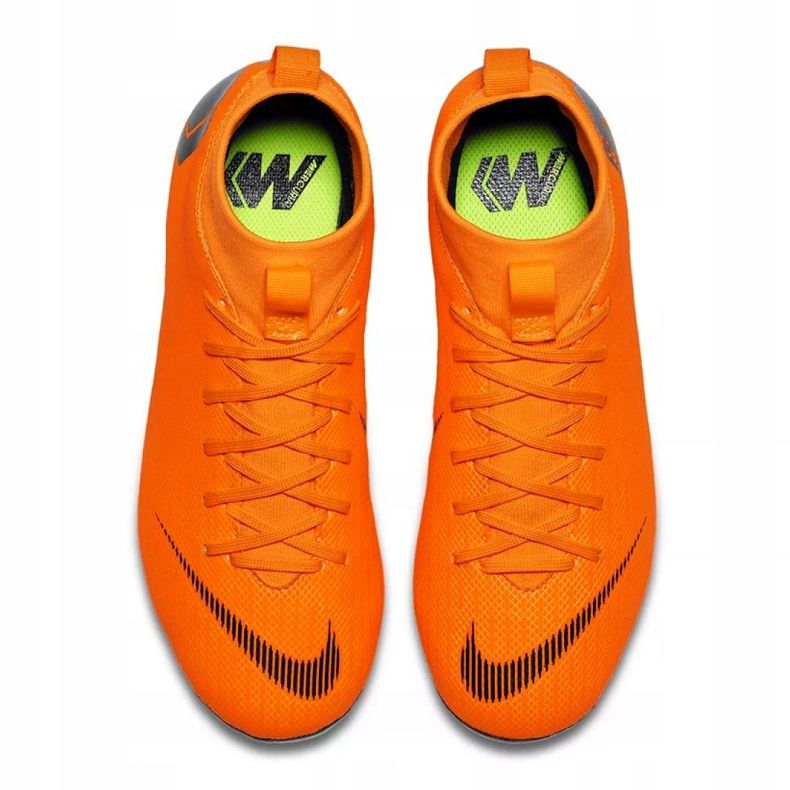 Nike Mercurial Superfly 6 Academy Gs Mg Jr AH7337-810 jalkapallokengät oranssi 1