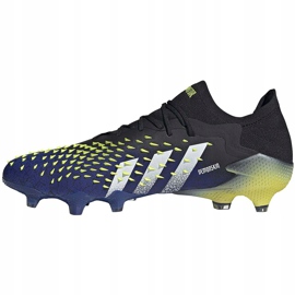 Jalkapallokengät adidas Predator Freak.1 L Fg musta-sininen-vihreä FY0745 2