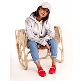 Naisten tennarit Slip-on Big Star FF274220 Red punainen 2