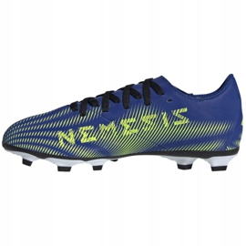 Adidas Nemeziz.4 FxG Jr FY0822 jalkapallokengät sininen monivärinen 1